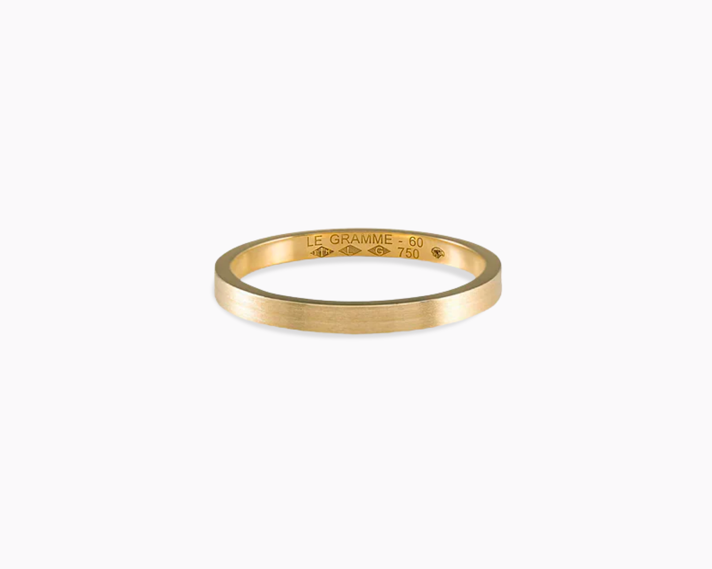 le-gramme-bague-ruban-1-4mm-la-3g-or-jaune-750-bross image 1