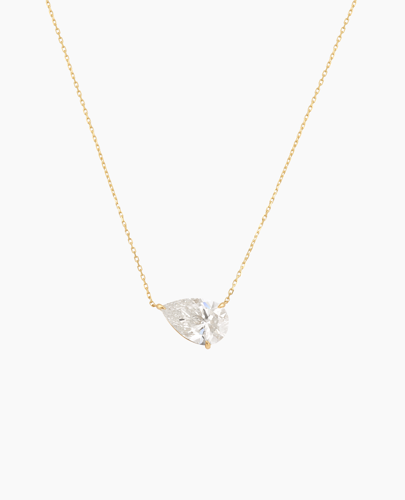 pers-e-paris-collier-iris-diamant-poire-or-9-carats-1-carat image 3