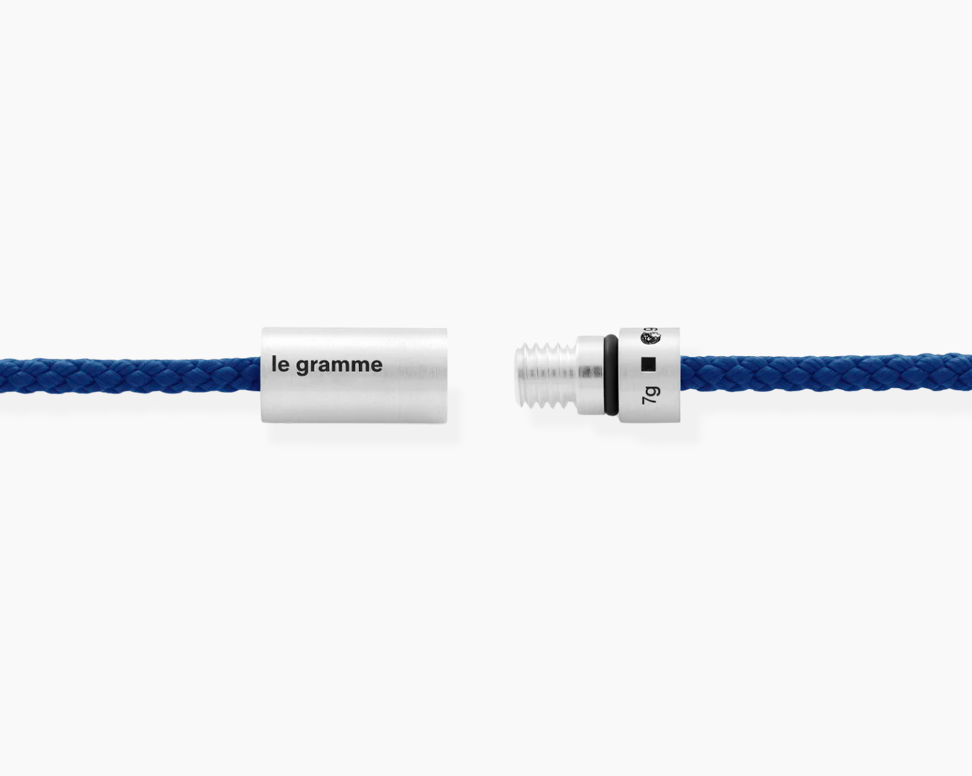 le-gramme-bracelet-c-ble-nato-bleu-royal-le-7g-argent-bross image 3