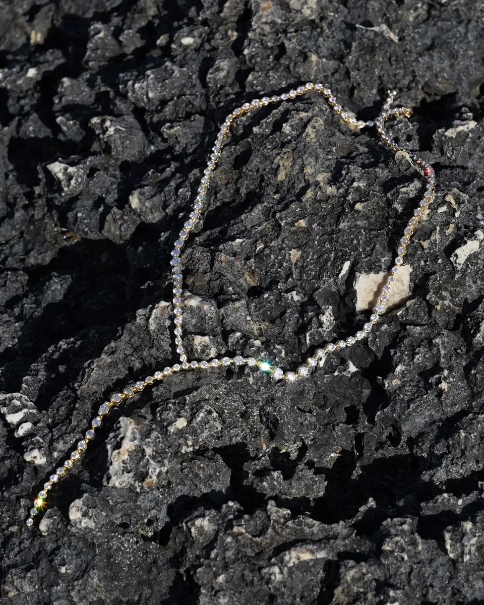 pers-e-paris-tennis-collier-rivi-re-un-diamant-or-18-carats image 1