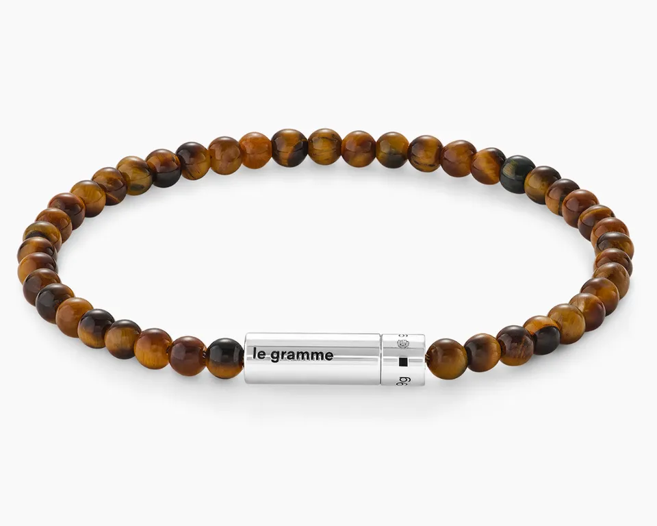 le-gramme-bracelet-beads-oeil-de-tigre-le-9g-taille-s2 image 1