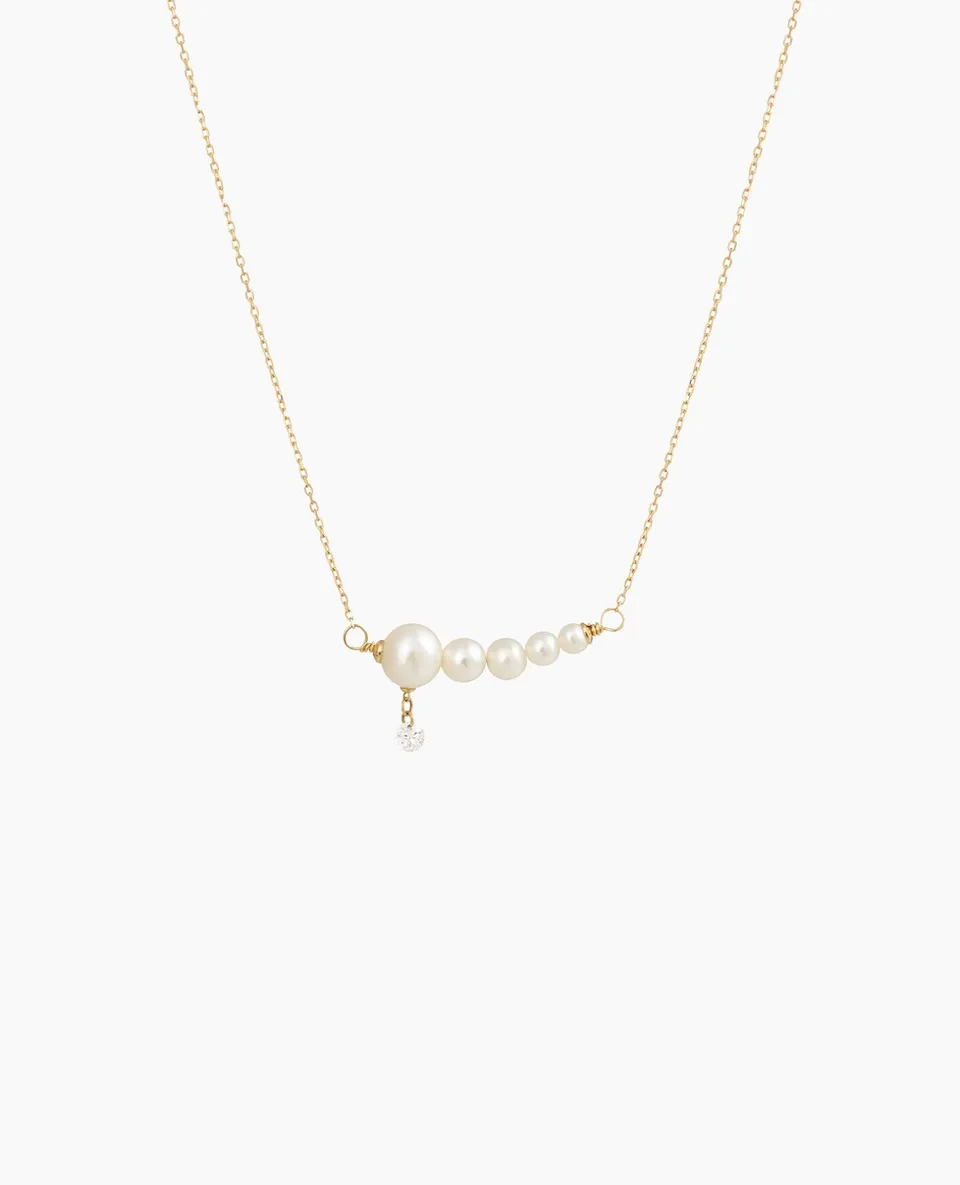 pers-e-paris-collier-aphrodite-d-grad-cinq-perles-un-diamant image 1