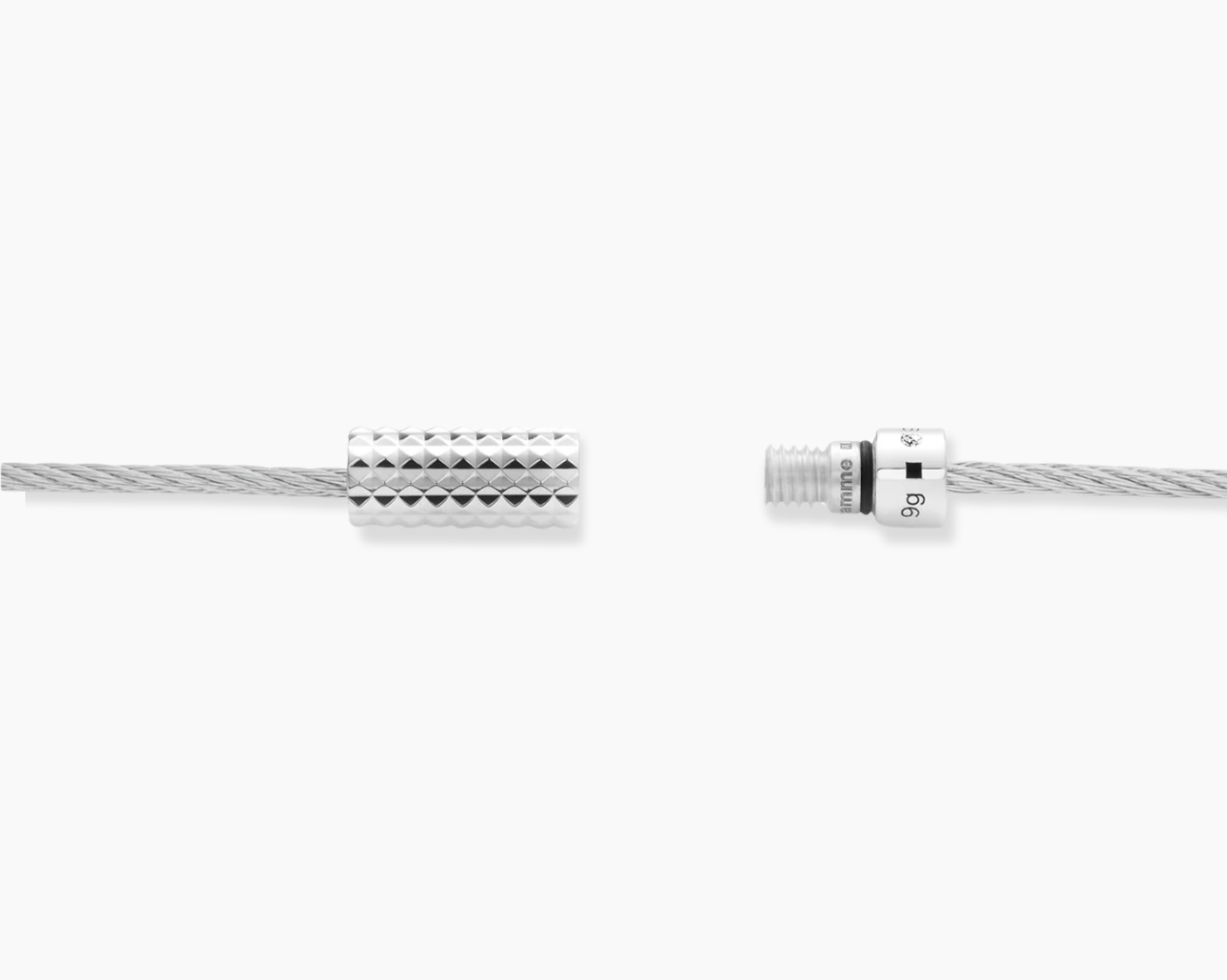 le-gramme-bracelet-c-ble-guilloch-pyramide-le-9g-argent image 3