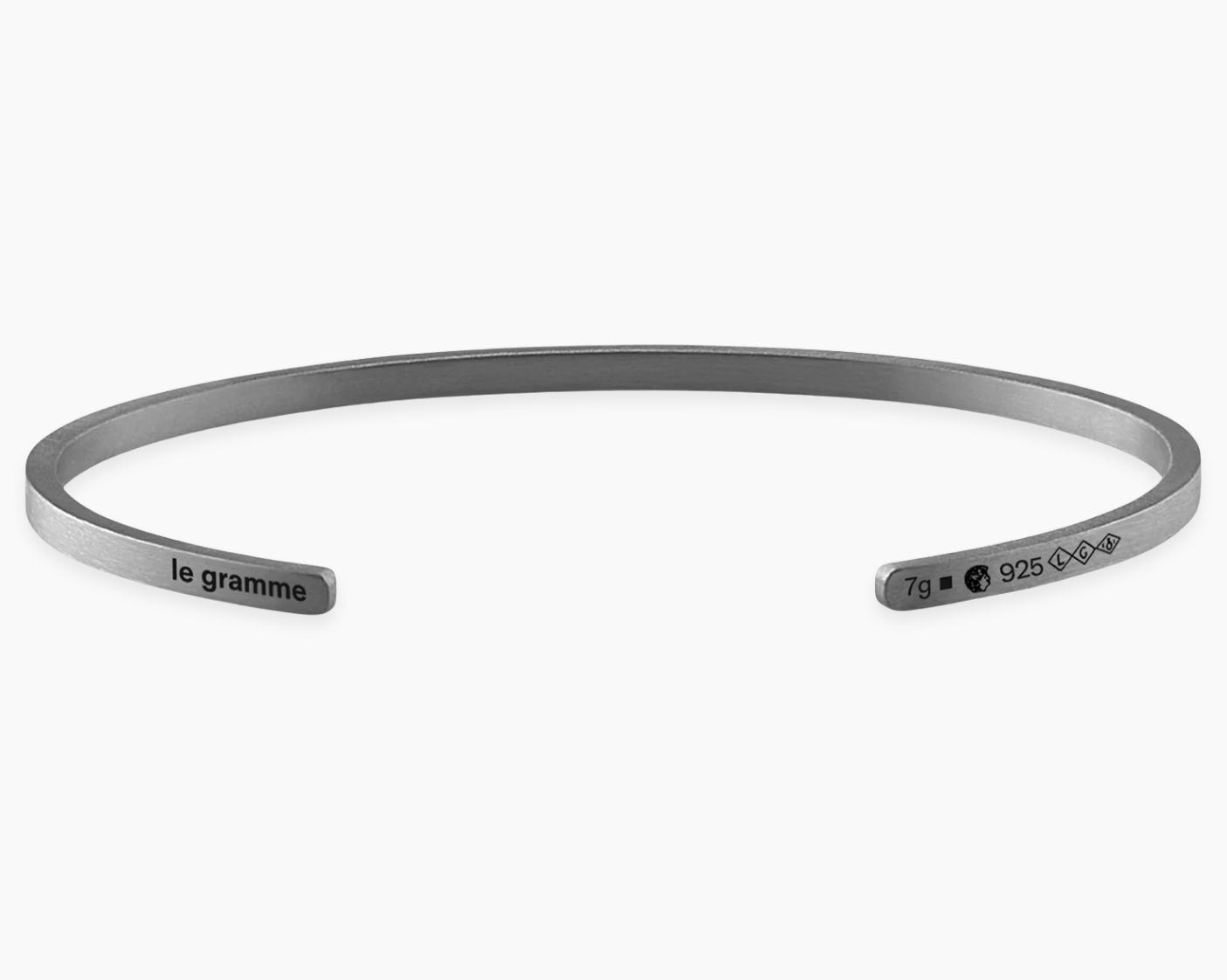 le-gramme-bracelet-ruban-le-7g-argent-largeur-2-5mm image 1