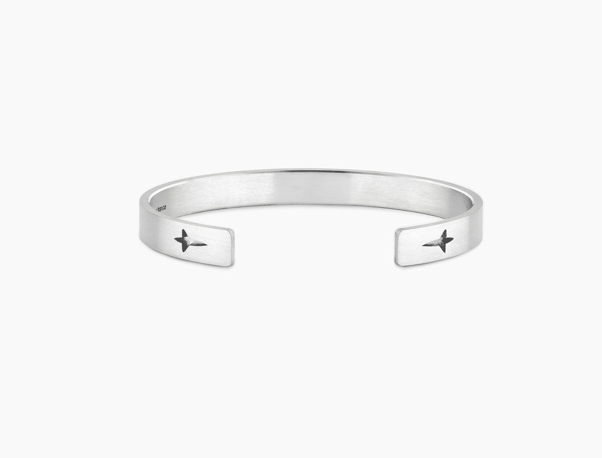 le-gramme-x-la-patrouille-de-france-bracelet-ruban-perfor-le-21g-argent-925 image 1
