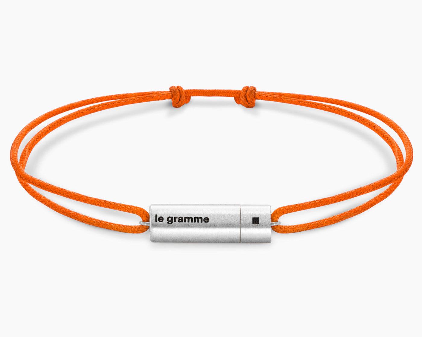 le-gramme-bracelet-cordon-c-ble-orange-le-5g image 1
