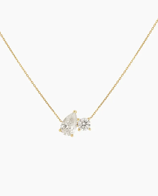 pers-e-paris-collier-toi-et-moi-bridal-collier-or-9-carats-diamants-laboratoire image 1