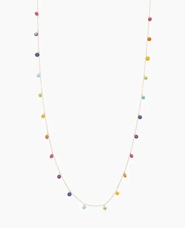 pers-e-paris-chakras-collier-vingt-deux-pierres-or-18-carats image 1