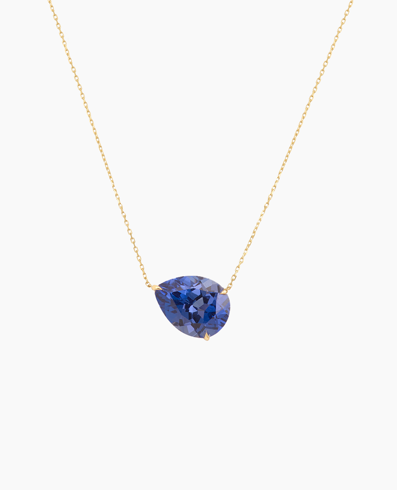 pers-e-paris-collier-iris-saphir-poire-or-9-carats-1-carat image 4