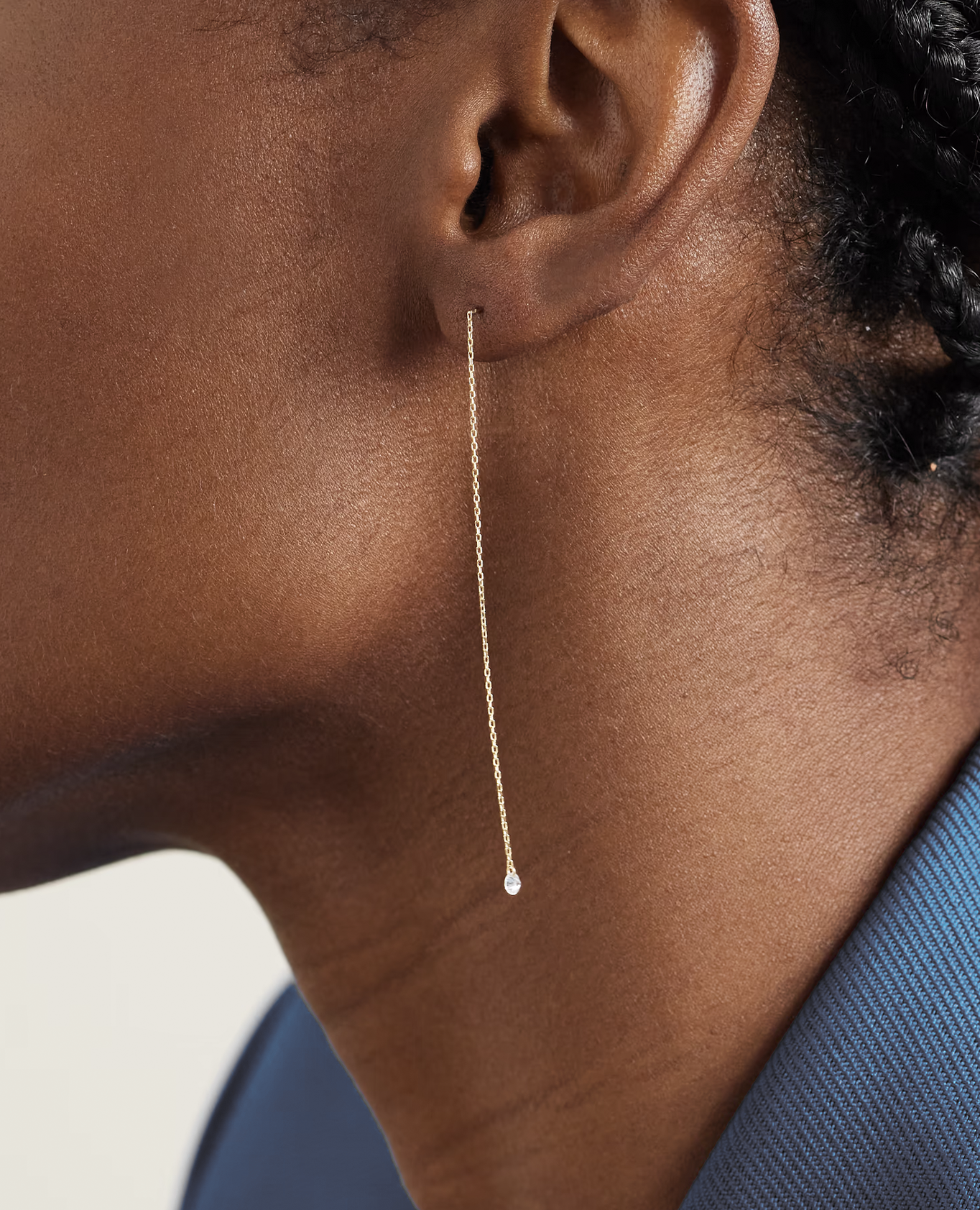 pers-e-paris-mono-boucle-d-oreille-dana-cha-ne-or-18-carats-diamant-naturel image 2