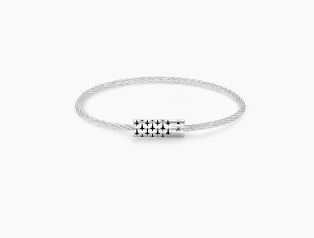 le-gramme-bracelet-c-ble-alpha-jets-le-9g-x-la-patrouille-de-france-argent-925 image 1
