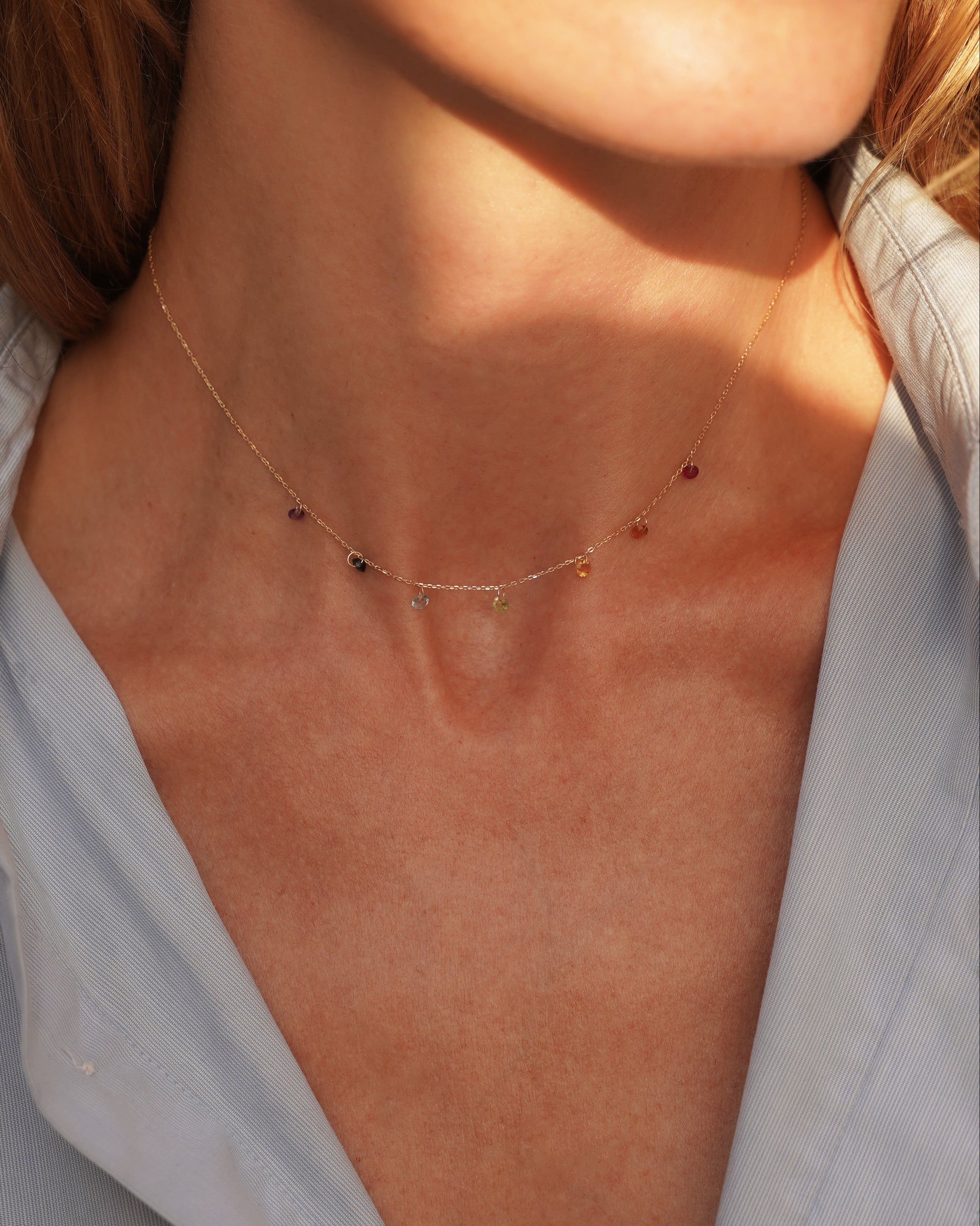 pers-e-paris-collier-sept-chakras-pm-or-18-carats-pierres-fines image 6