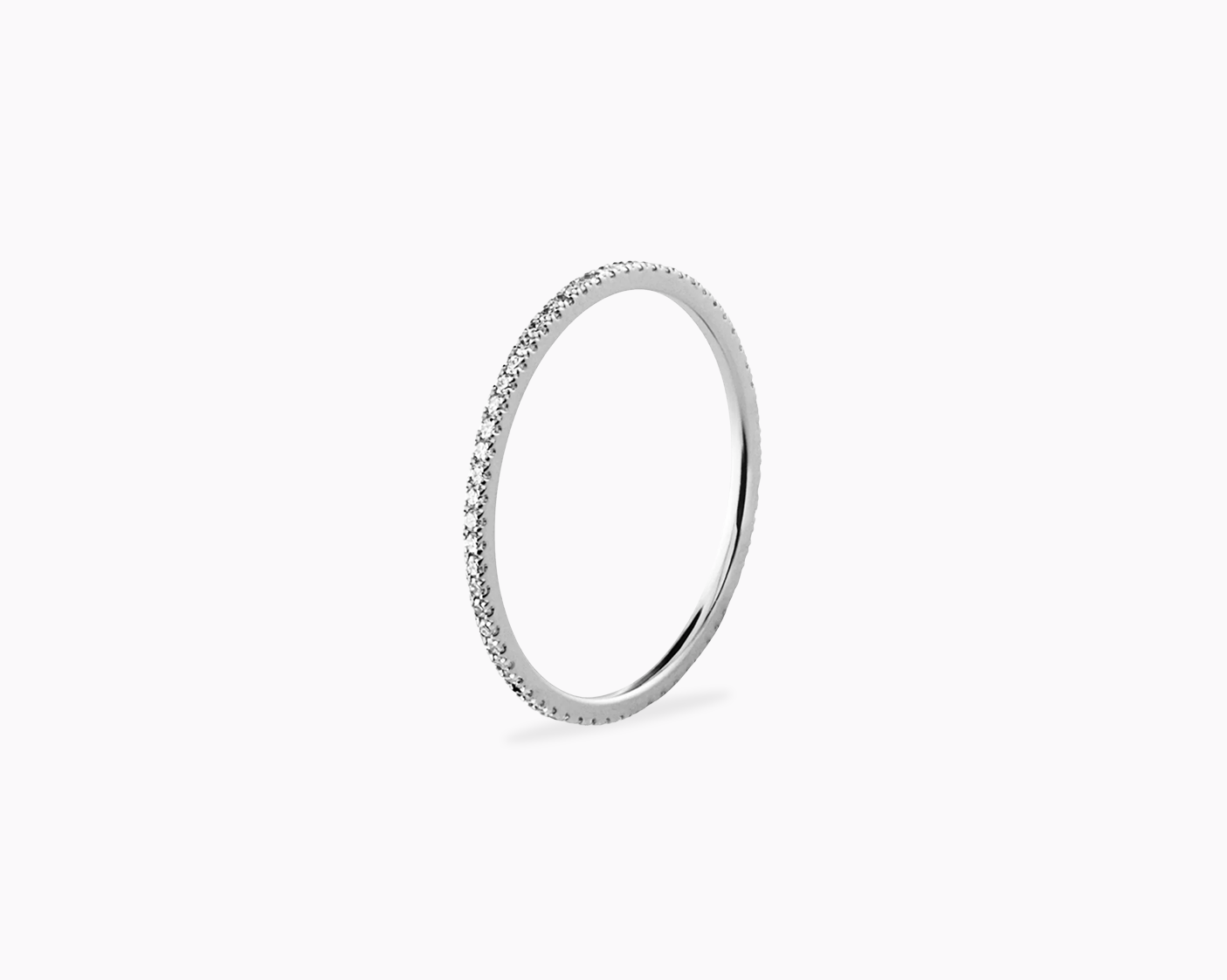 le-gramme-bague-la-1g-sertie-diamants-1-1mm-alliance-fine image 2