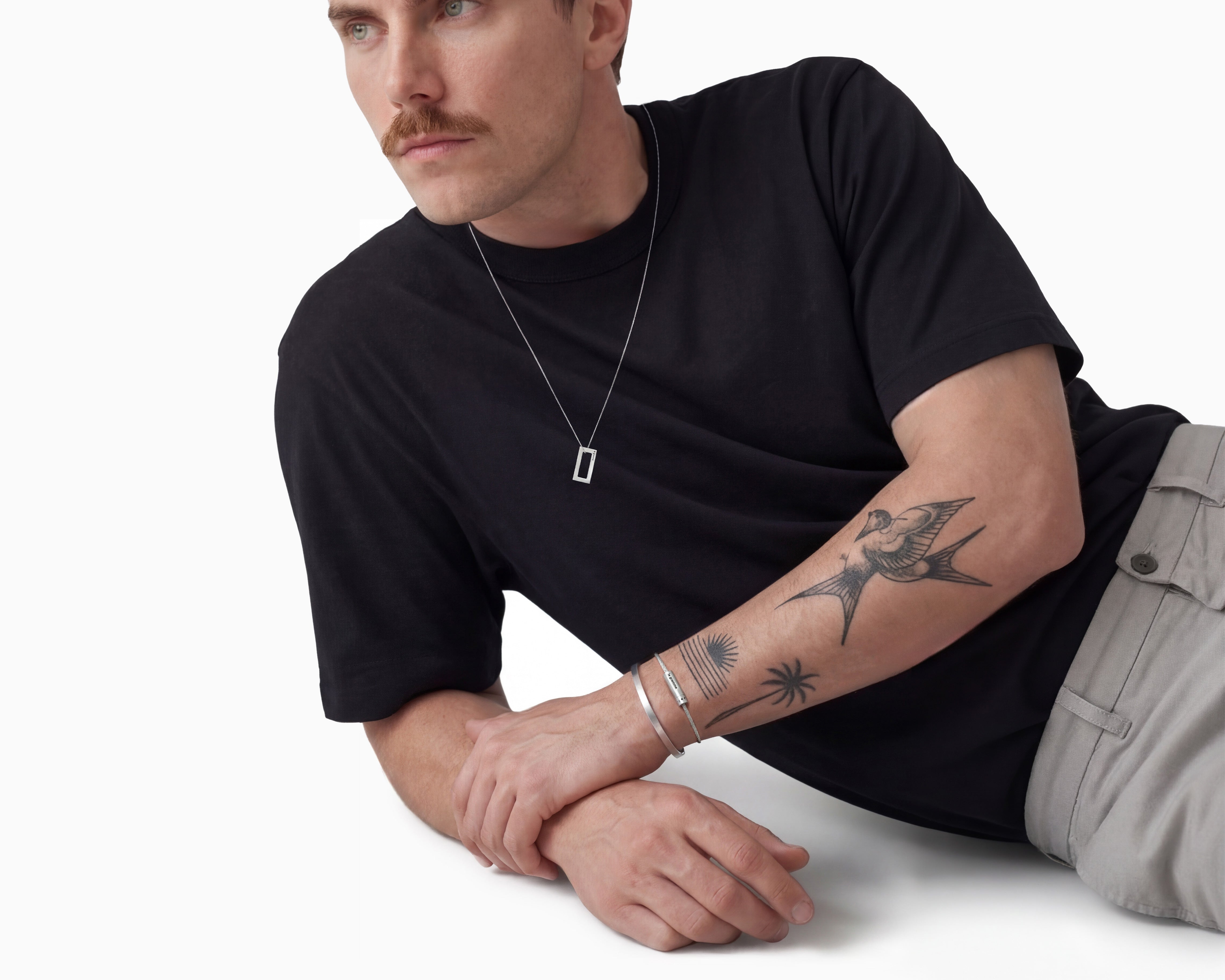 le-gramme-collier-rectangle-le-3-4g-argent-17-5-mm image 4