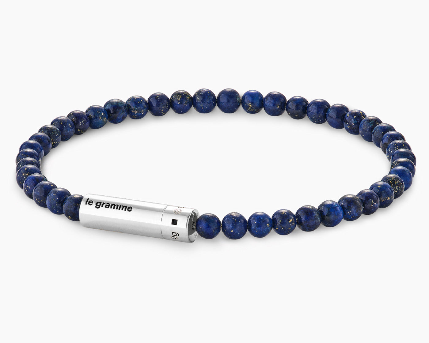 le-gramme-bracelet-beads-lapis-lazuli-le-9g image 2