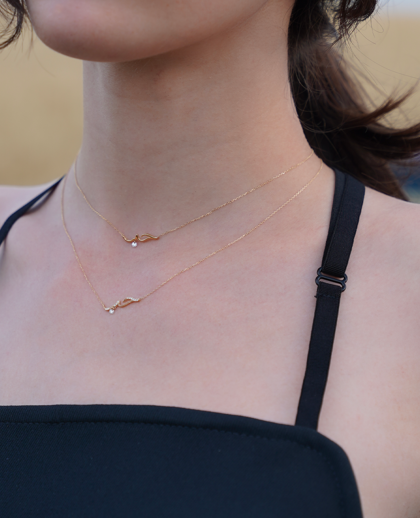 pers-e-paris-collier-amour-en-arabe-v-nus-or-diamant-perc image 5