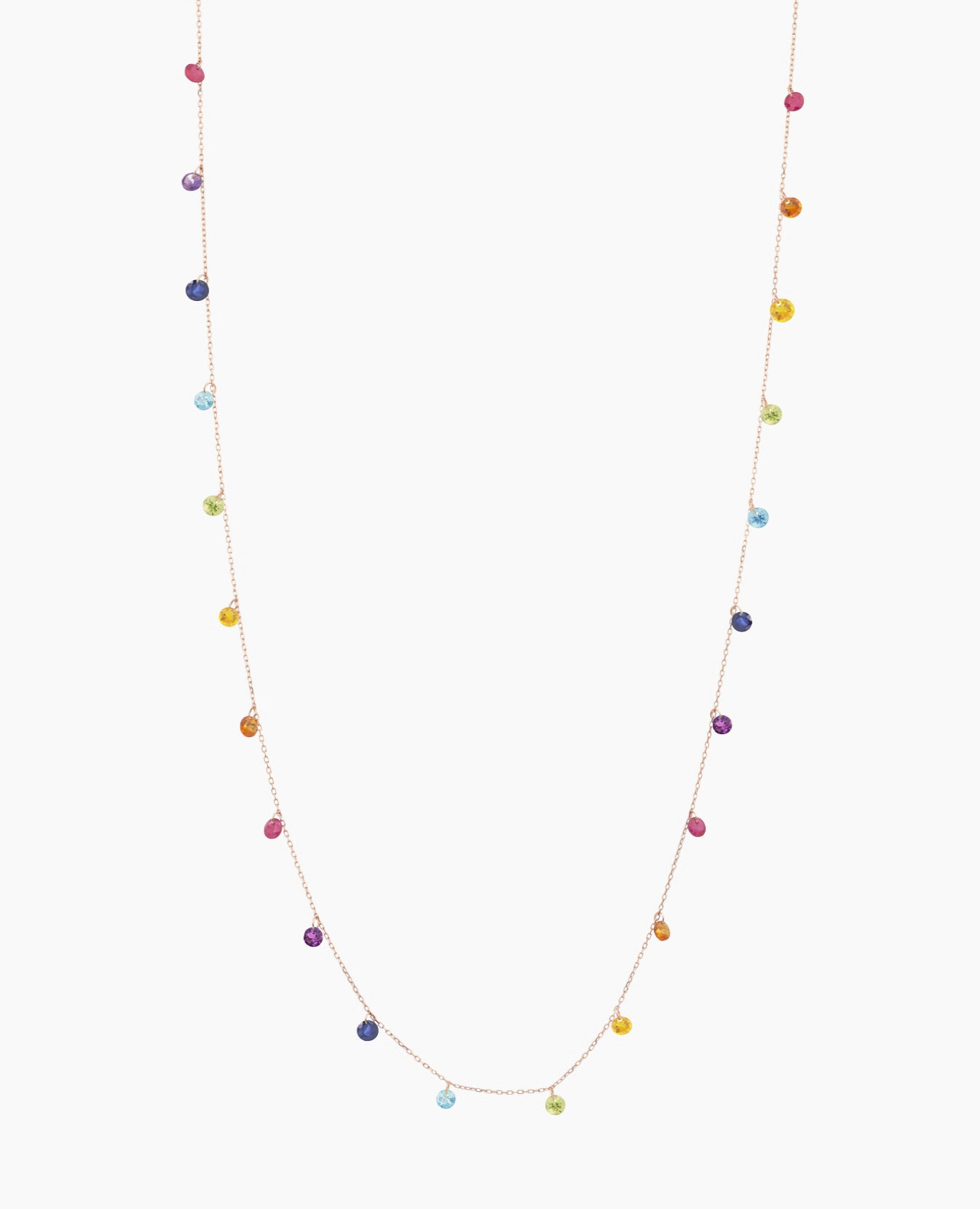 pers-e-paris-collier-trente-quatre-chakras-or-18-carats-34-pierres image 4
