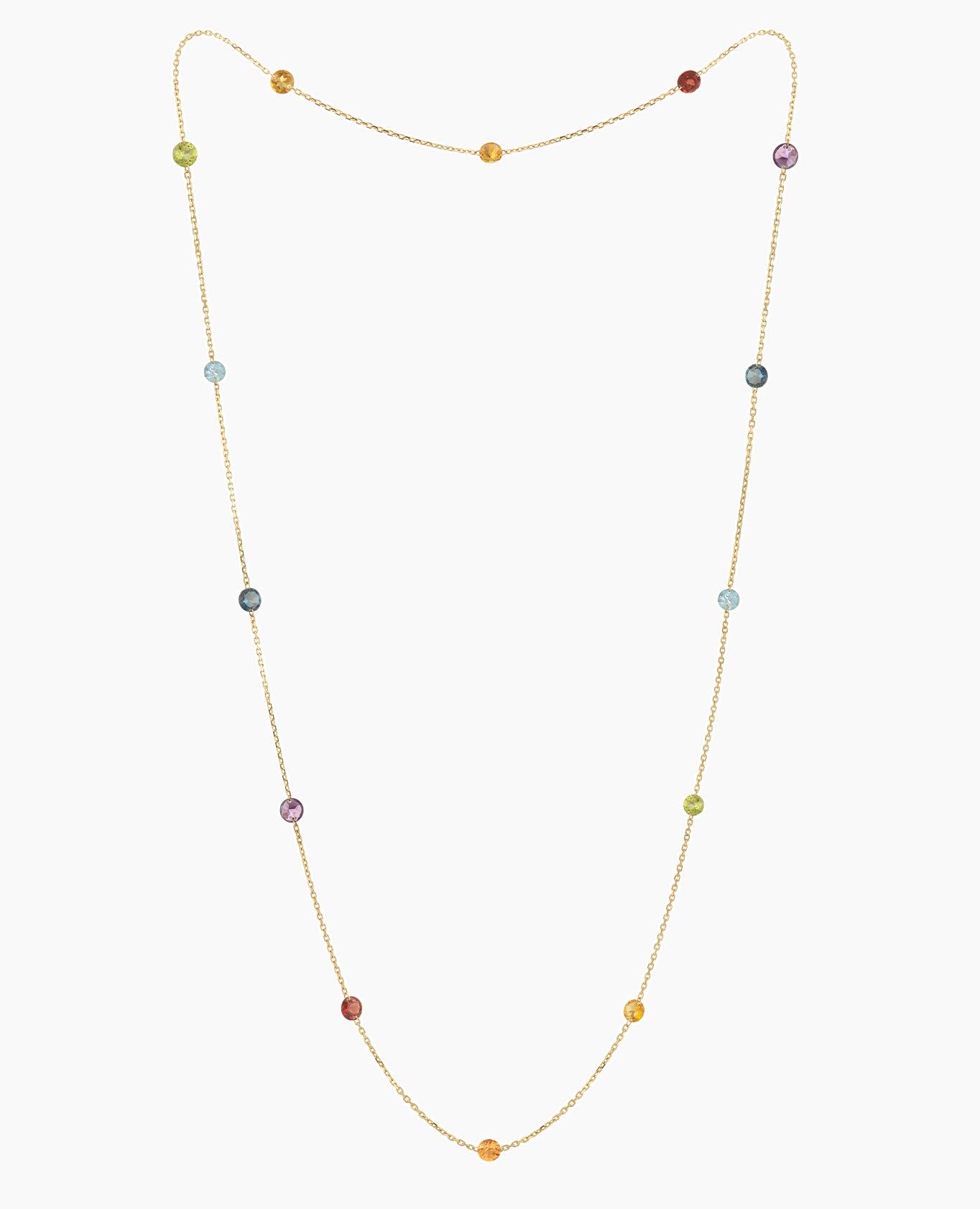 pers-e-paris-sautoir-chakras-quatorze-pierres-pr-cieuses-or-18-carats image 3