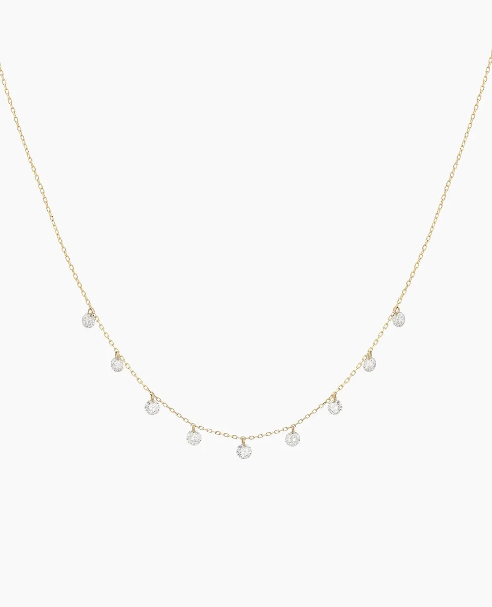 pers-e-paris-collier-dana-neuf-diamants-or-18-carats-ajustable image 1