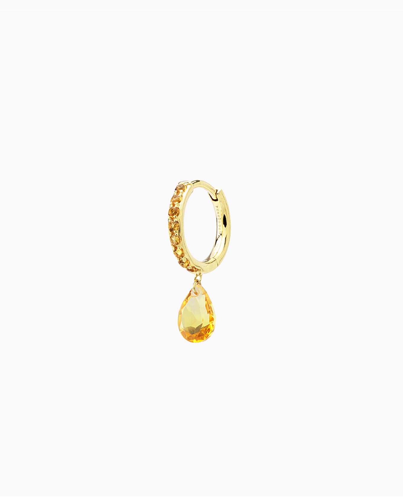 pers-e-paris-piercing-chakras-citrine-mini-boucle-or-18-carats image 1