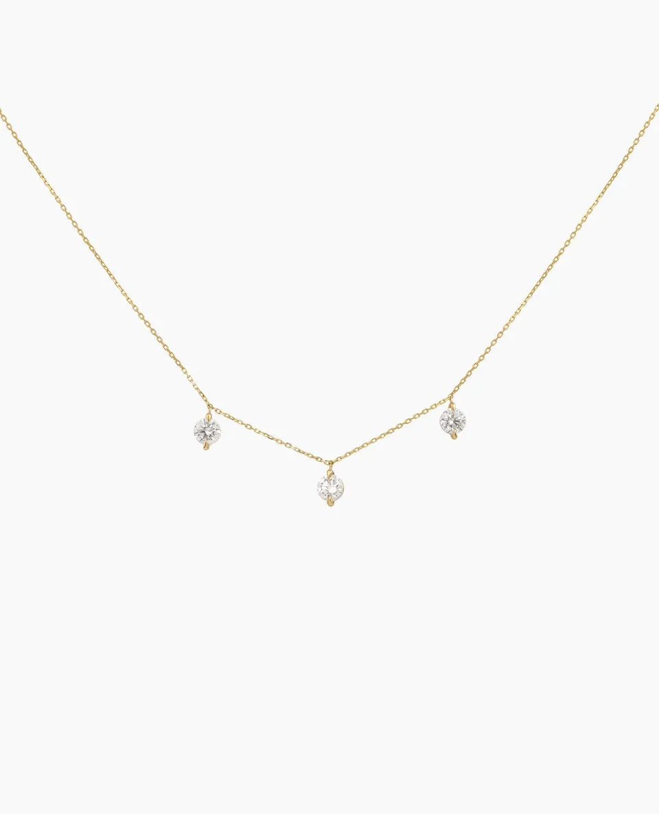 pers-e-paris-bridal-collier-trois-diamants-or-9-carats image 1