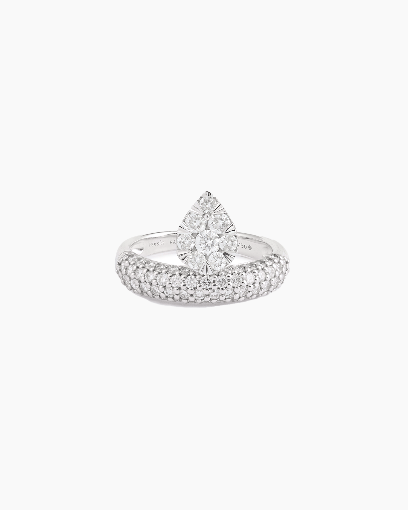 pers-e-paris-alliance-floating-wave-pav-e-poire-or-18-carats-750-1000 image 1