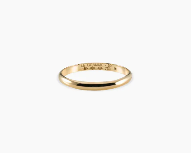 le-gramme-bague-demi-jonc-la-2g-poli-2-4mm-diamants image 1