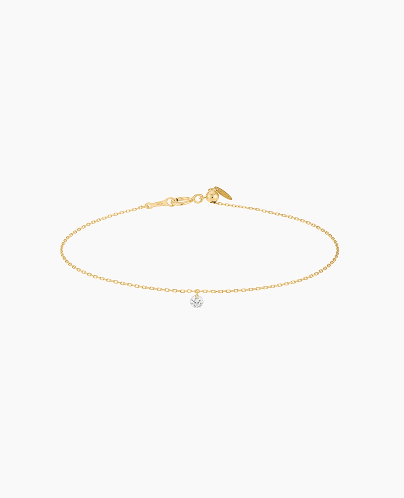 pers-e-paris-bracelet-dana-un-diamant-suspendu-bracelet-or-18-carats-diamant-per image 1