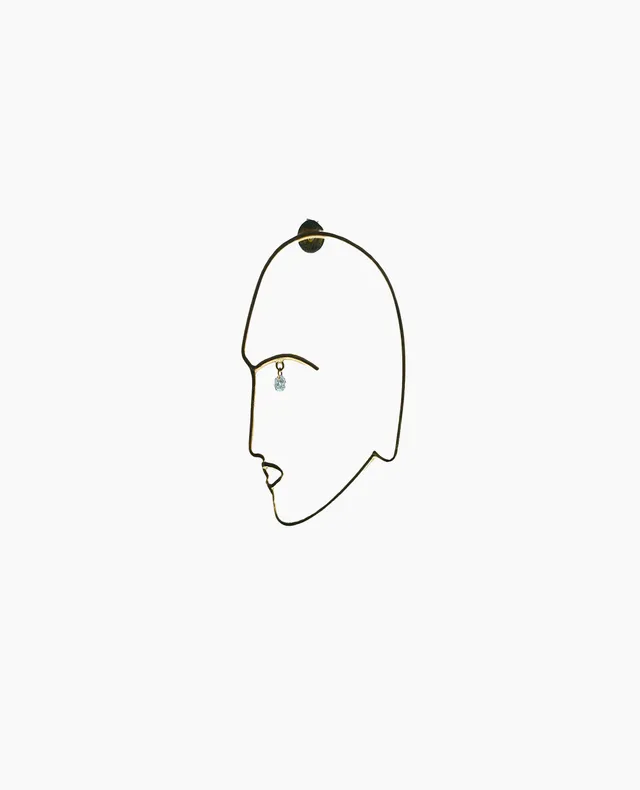 pers-e-paris-boucle-d-oreille-matisse-1-diamant-or-18-carats-l-unit image 1