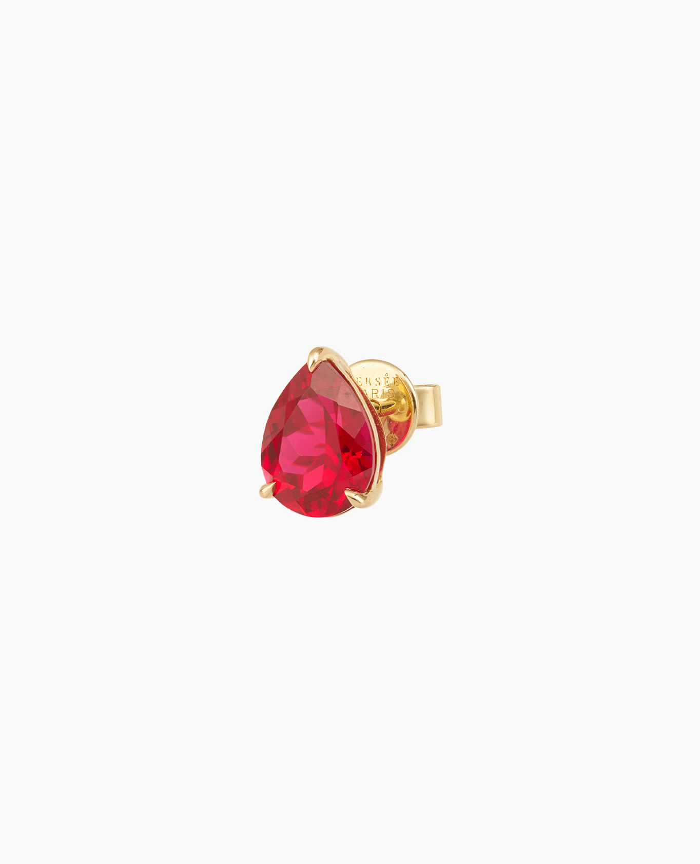 pers-e-paris-iris-mono-boucle-d-oreille-rubis-or-9-carats-rubis-laboratoire-1-ca image 1