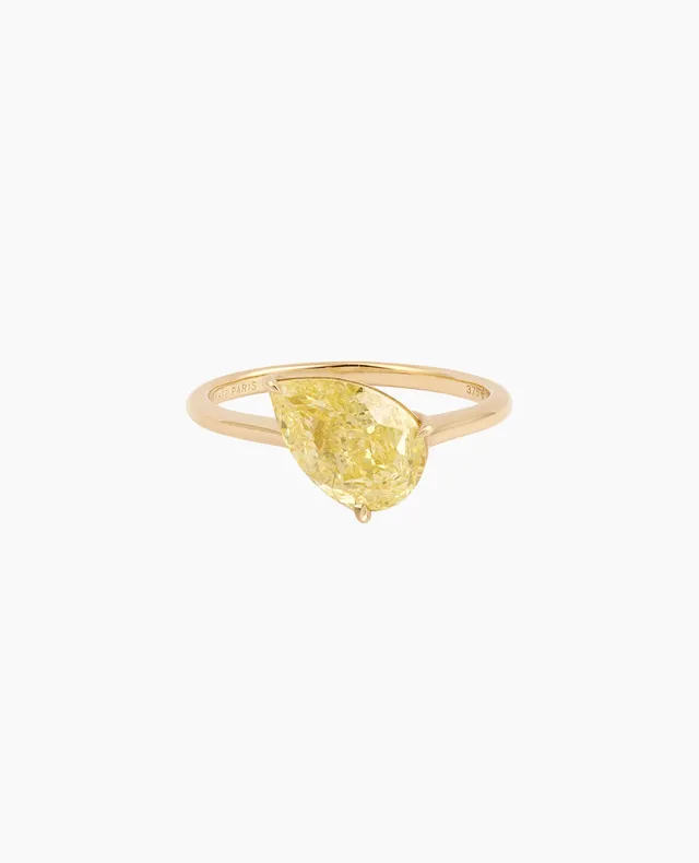 pers-e-paris-bague-iris-diamant-jaune-or-9-carats image 1