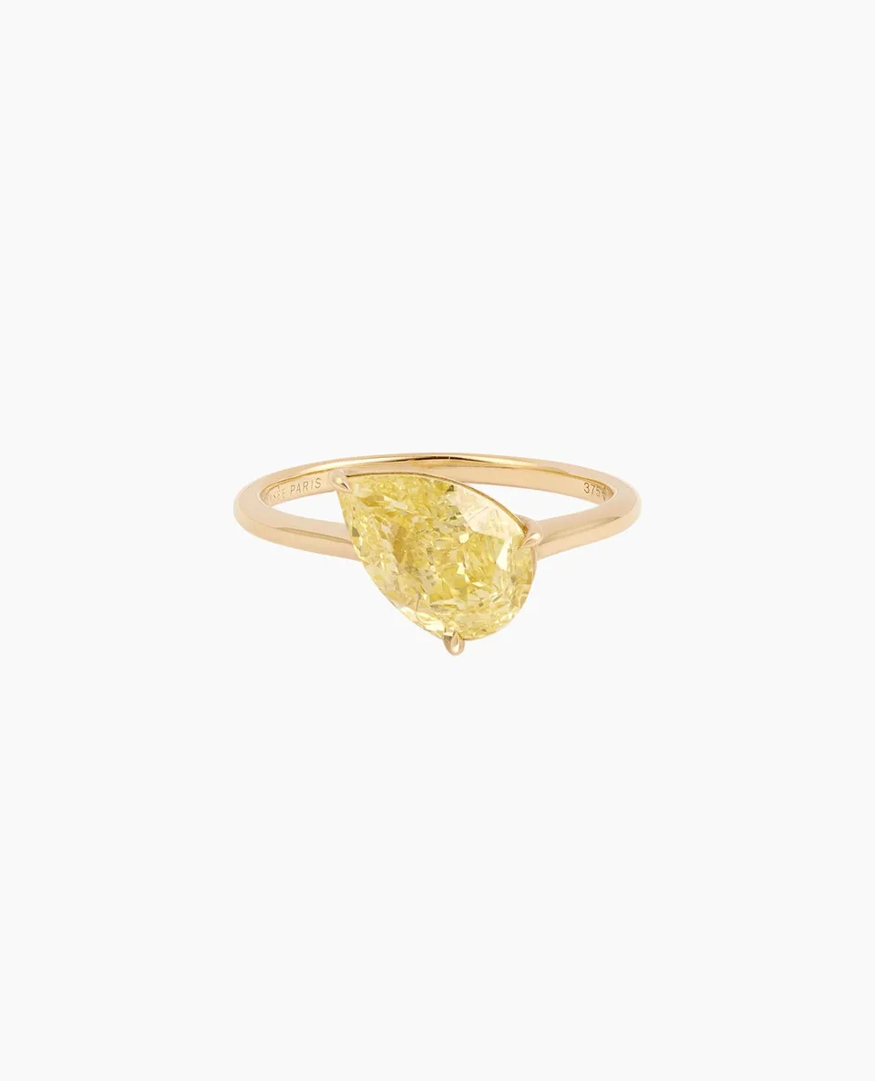pers-e-paris-bague-iris-diamant-jaune-or-9-carats image 1