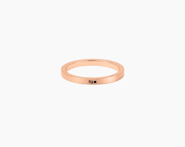 le-gramme-bague-ruban-la-5g-anneau-plat-2-3mm-collection-ruban image 1