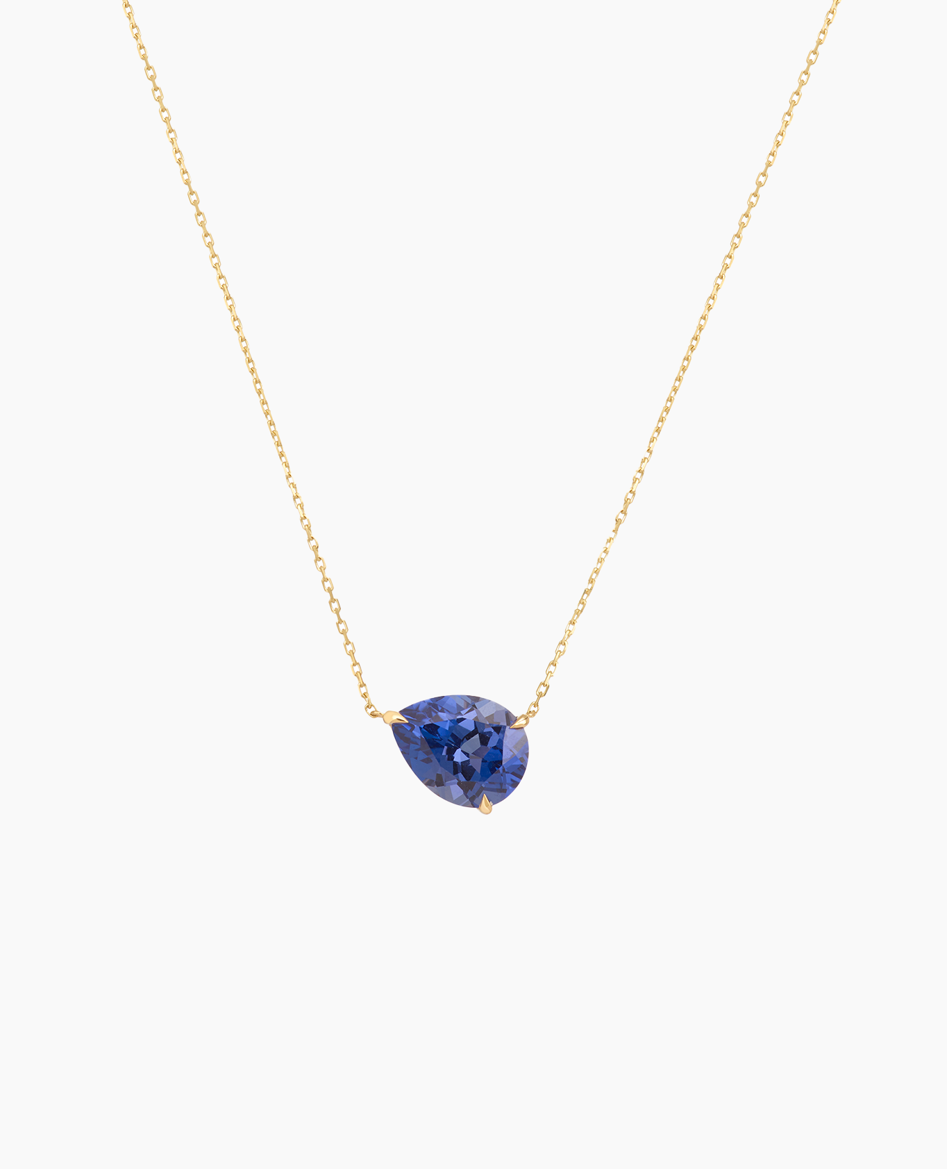 pers-e-paris-collier-iris-saphir-poire-or-9-carats-1-carat image 3