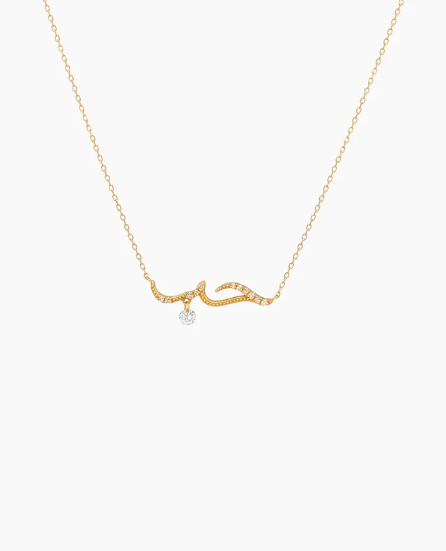 pers-e-paris-collier-venus-amour-en-arabe-pav-diamant-fil-d-or image 1