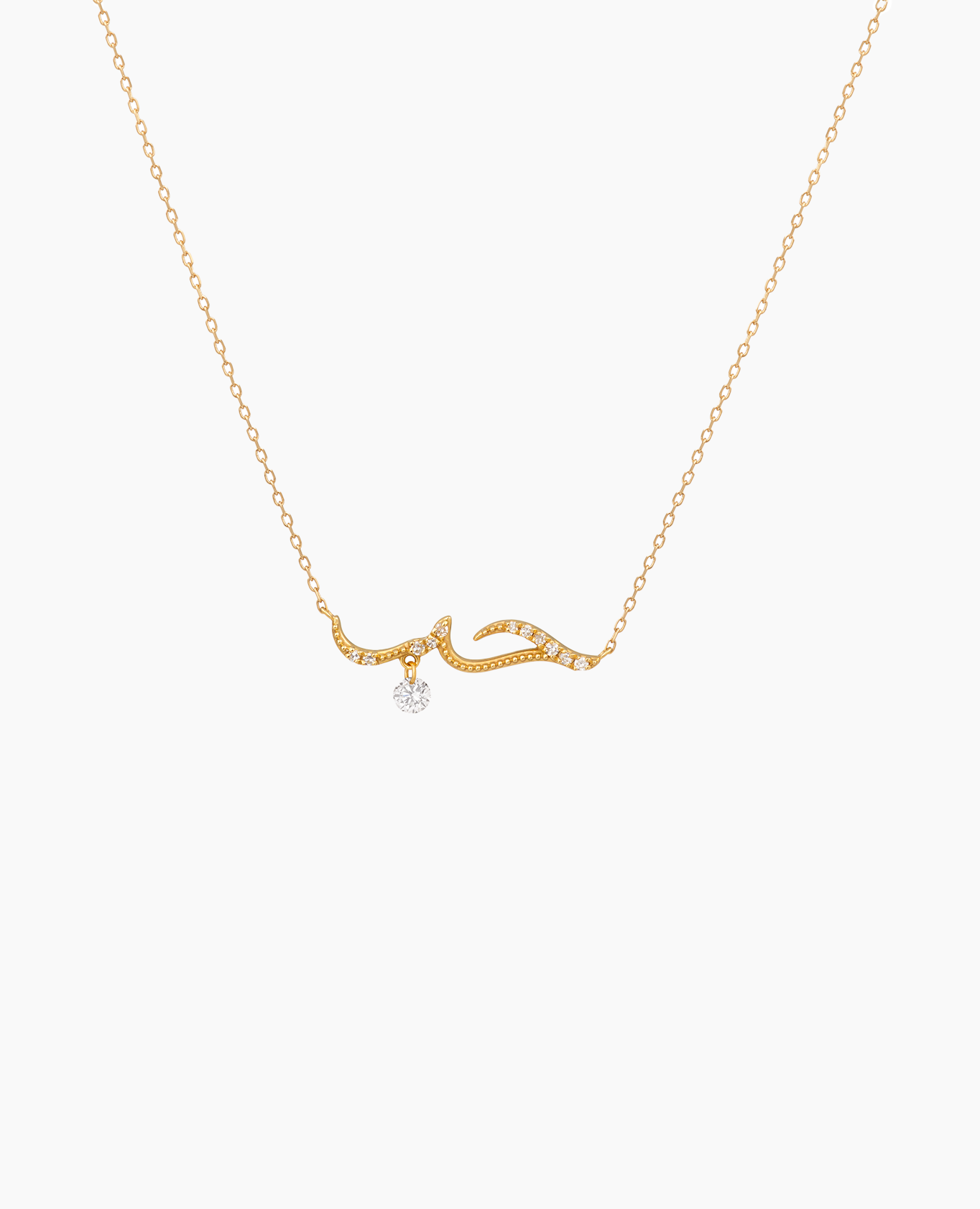 pers-e-paris-collier-venus-amour-en-arabe-pav-diamant-fil-d-or image 1