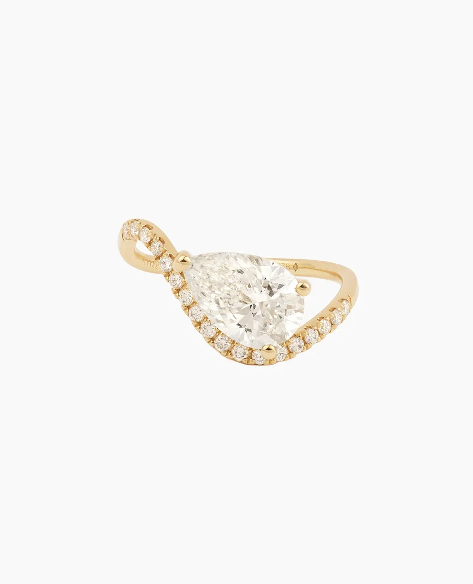 pers-e-paris-bague-wave-poire-pav-e-anneau-fin-or-9-carats-diamant-laboratoire-2 image 1