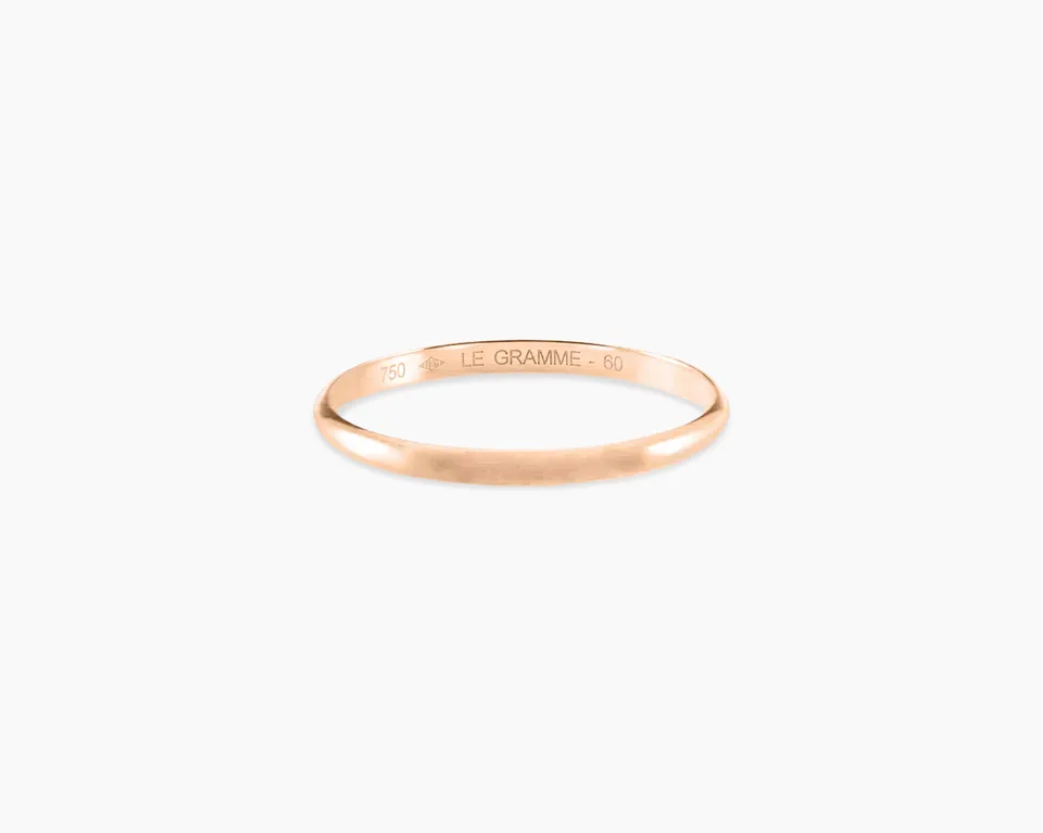 le-gramme-bague-demi-jonc-la-1g-or-rouge-750-bross image 1