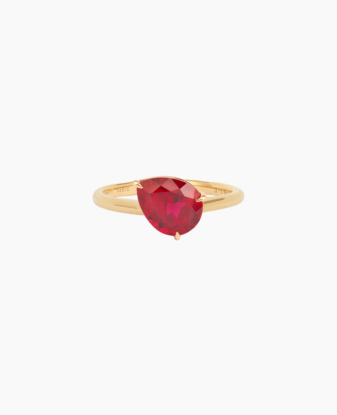 pers-e-paris-bague-iris-rubis-or-9-carats-1-carat image 1