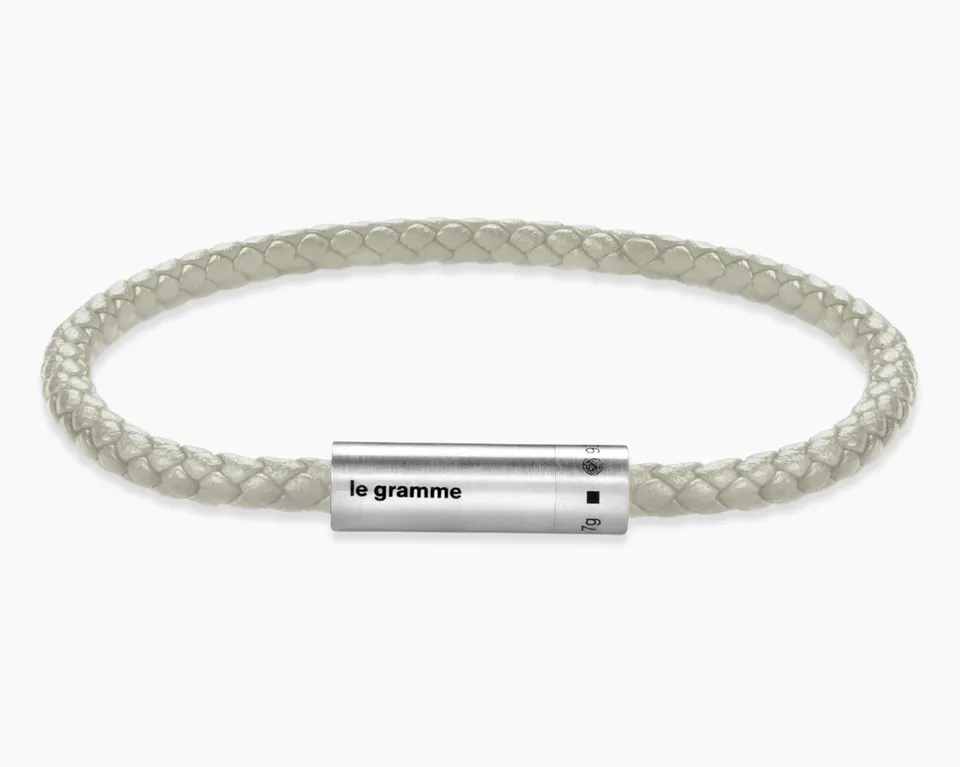 le-gramme-bracelet-c-ble-cuir-beige-le-7g-taille-s2 image 1