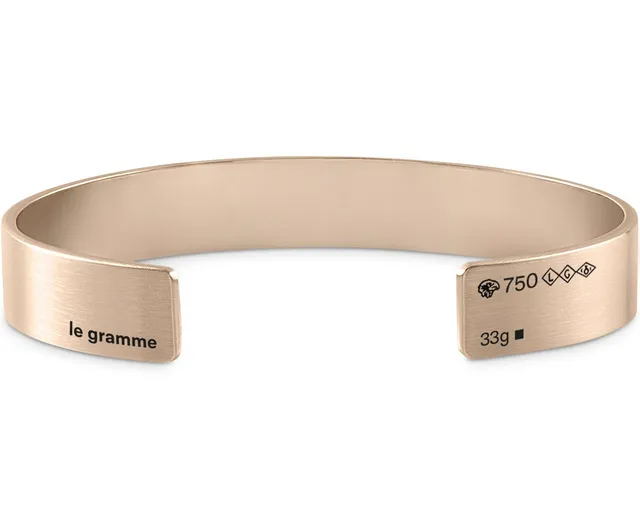 le-gramme-bracelet-ruban-le-33g-large-10-mm image 1