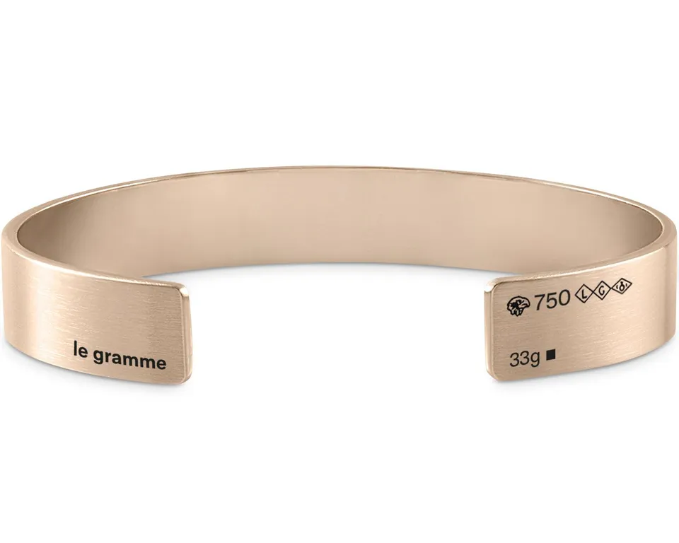 le-gramme-bracelet-ruban-le-33g-large-10-mm image 1