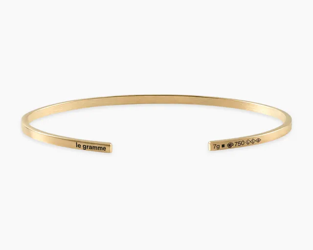 le-gramme-bracelet-ruban-le-7g-largeur-2-5-mm image 1