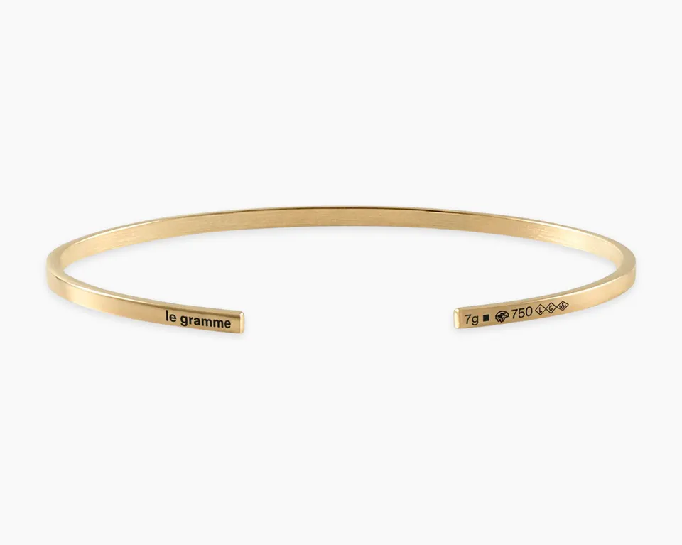 le-gramme-bracelet-ruban-le-7g-largeur-2-5-mm image 1