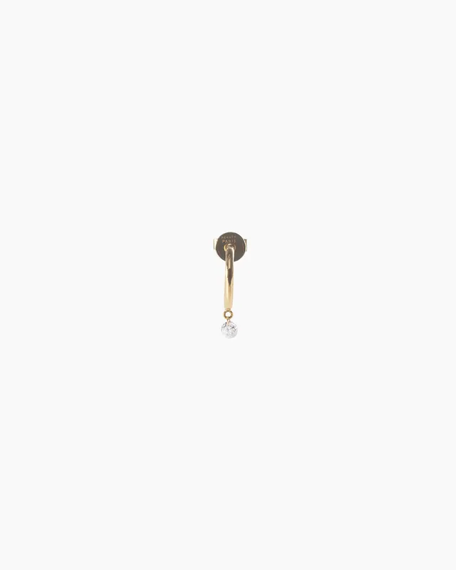 pers-e-paris-cr-ole-un-diamant-or-jaune-boucle-d-oreille image 1