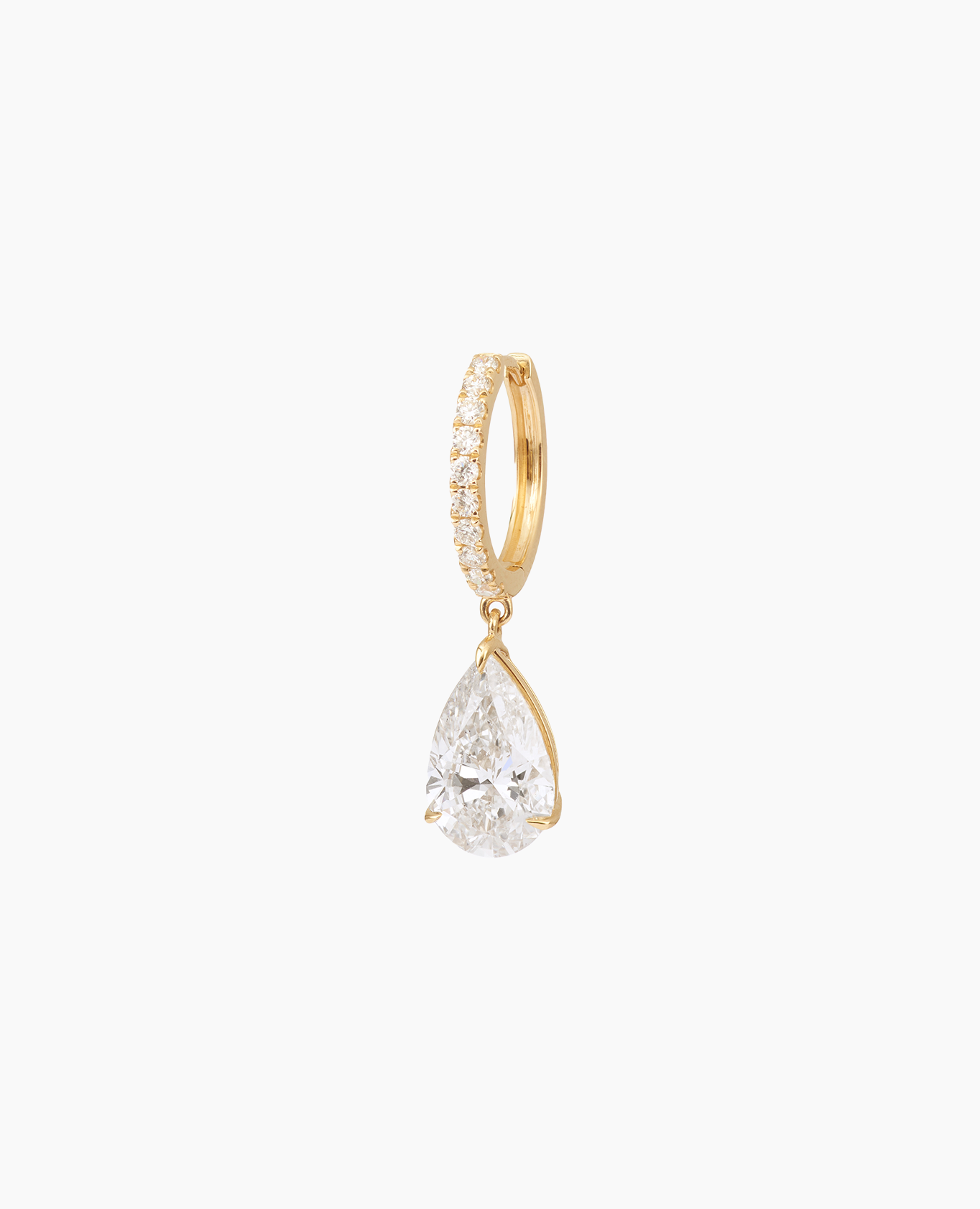 pers-e-paris-mono-boucle-cr-ole-iris-diamant-or-9-carats-1-22-carat image 5