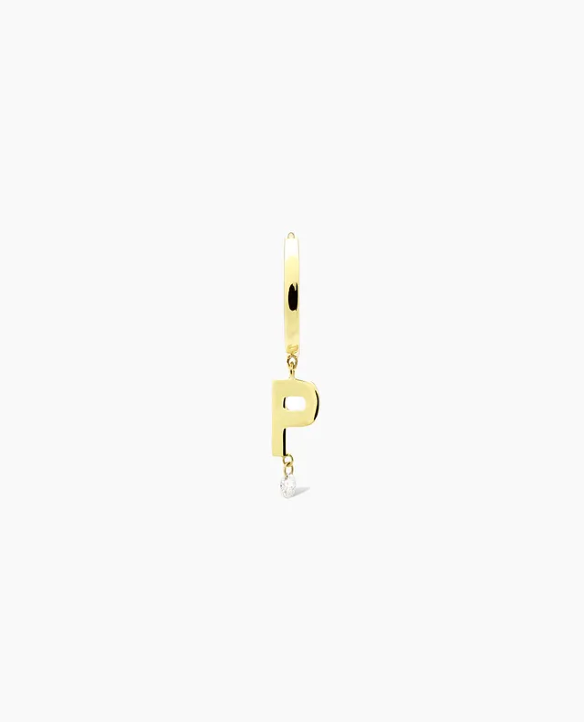 pers-e-paris-alphabet-piercing-initiale-diamant-or-18-carats image 1