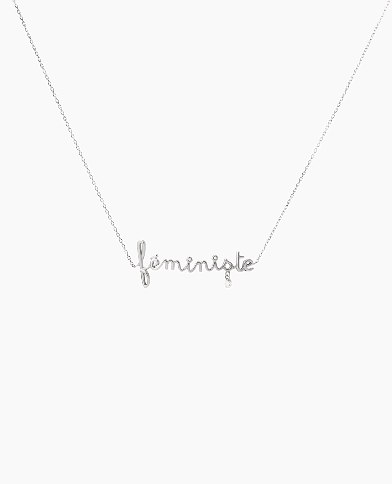 pers-e-paris-collier-venus-f-ministe-or-18-carats-et-diamant-suspendu image 3