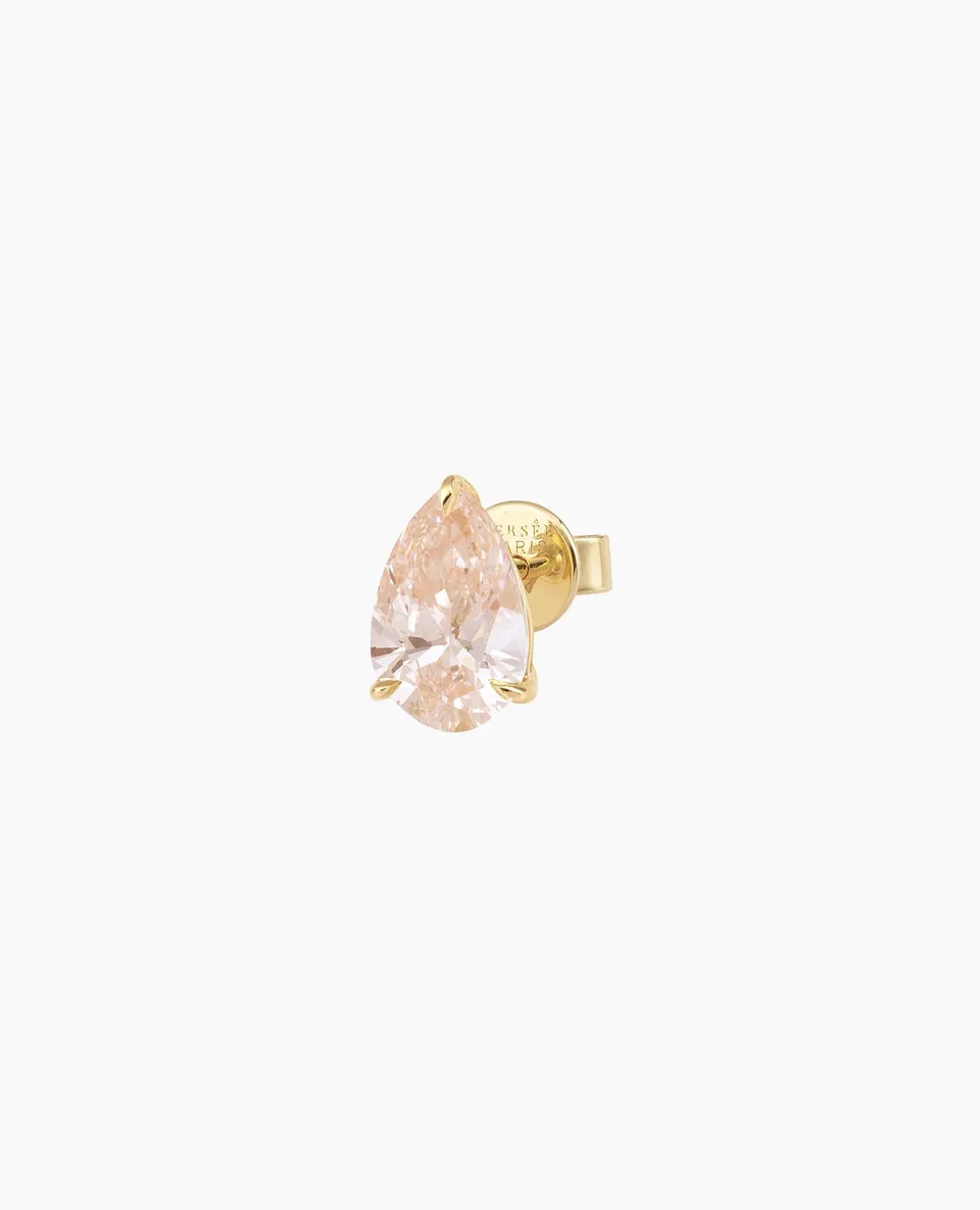 pers-e-paris-iris-mono-boucle-d-oreille-diamant-rose-or-9-carats image 1