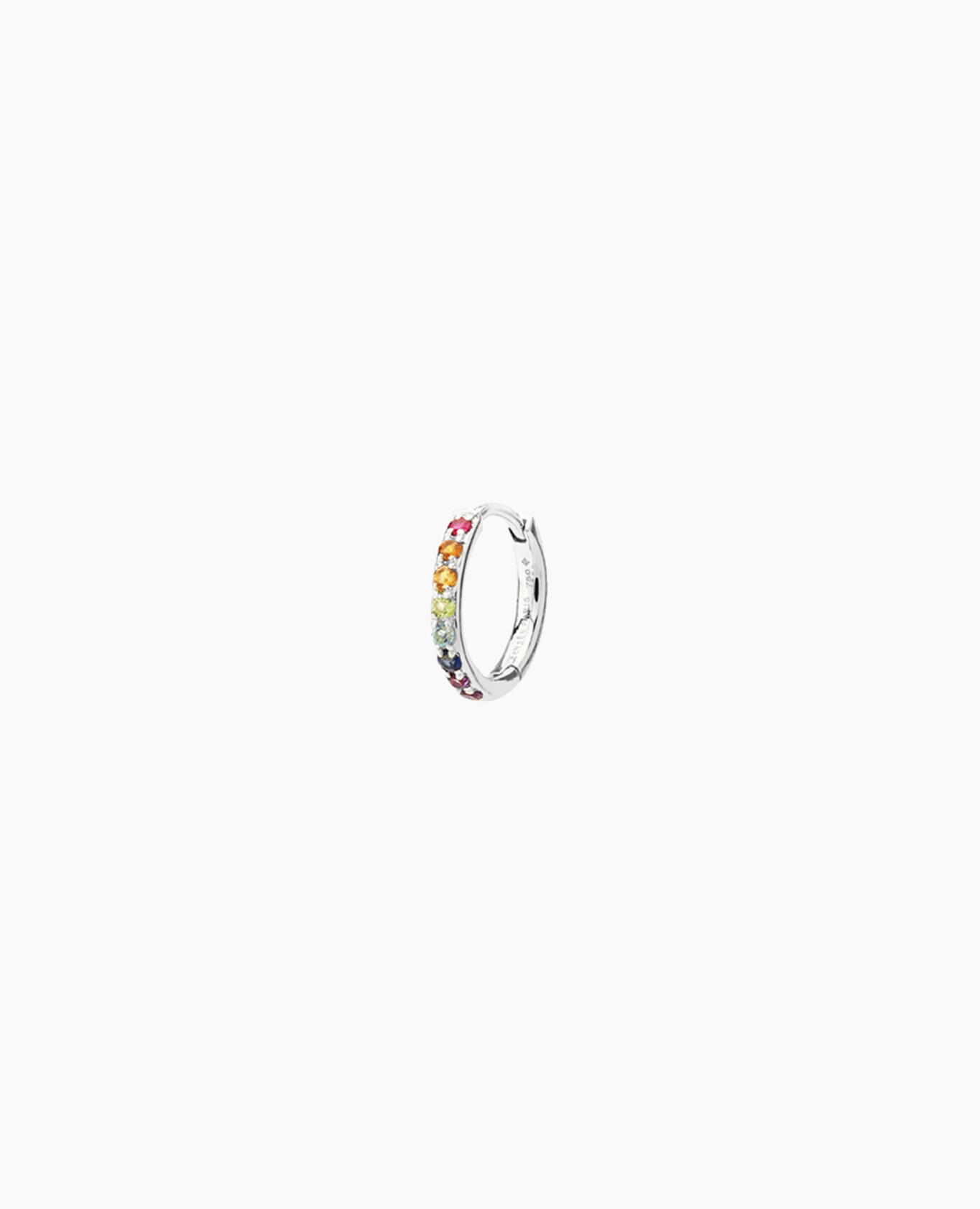 pers-e-paris-piercing-anneau-chakras-multicolore-or-18-carats-mini-boucle image 3